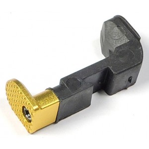 Gold Racing Style Mag Release Catch with adjustment plate